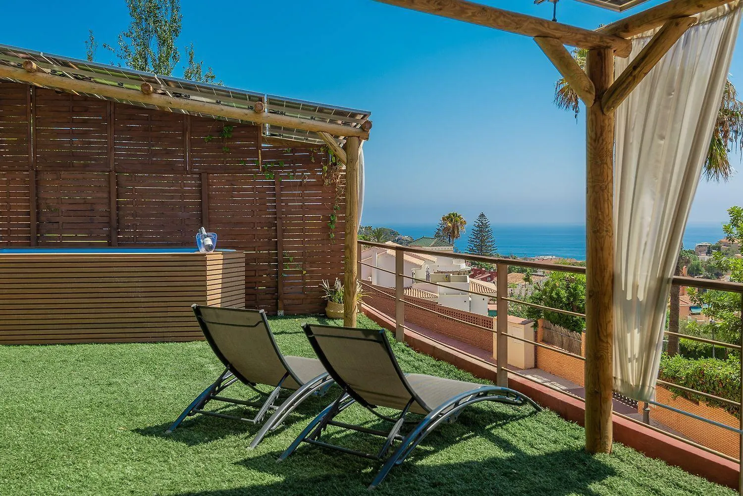 Sea View With Shared Terrace Apartment Malaga
